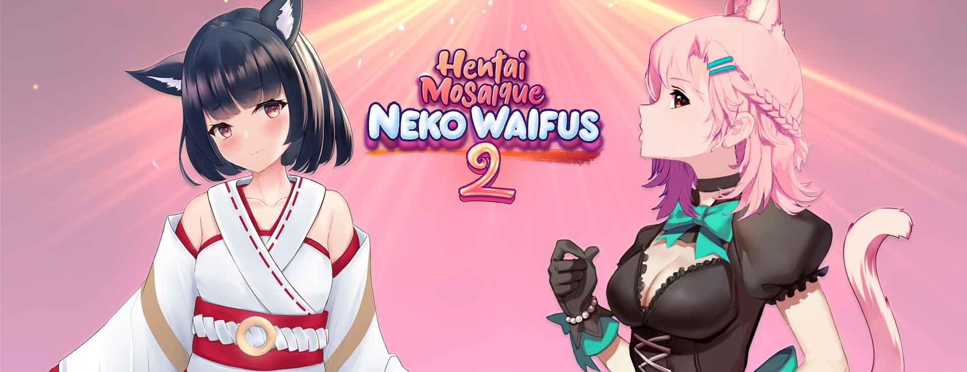 Hentai Mosaique Neko Waifus 2